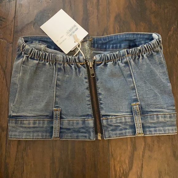 Twiin Denim Crop - Picture 2 of 3